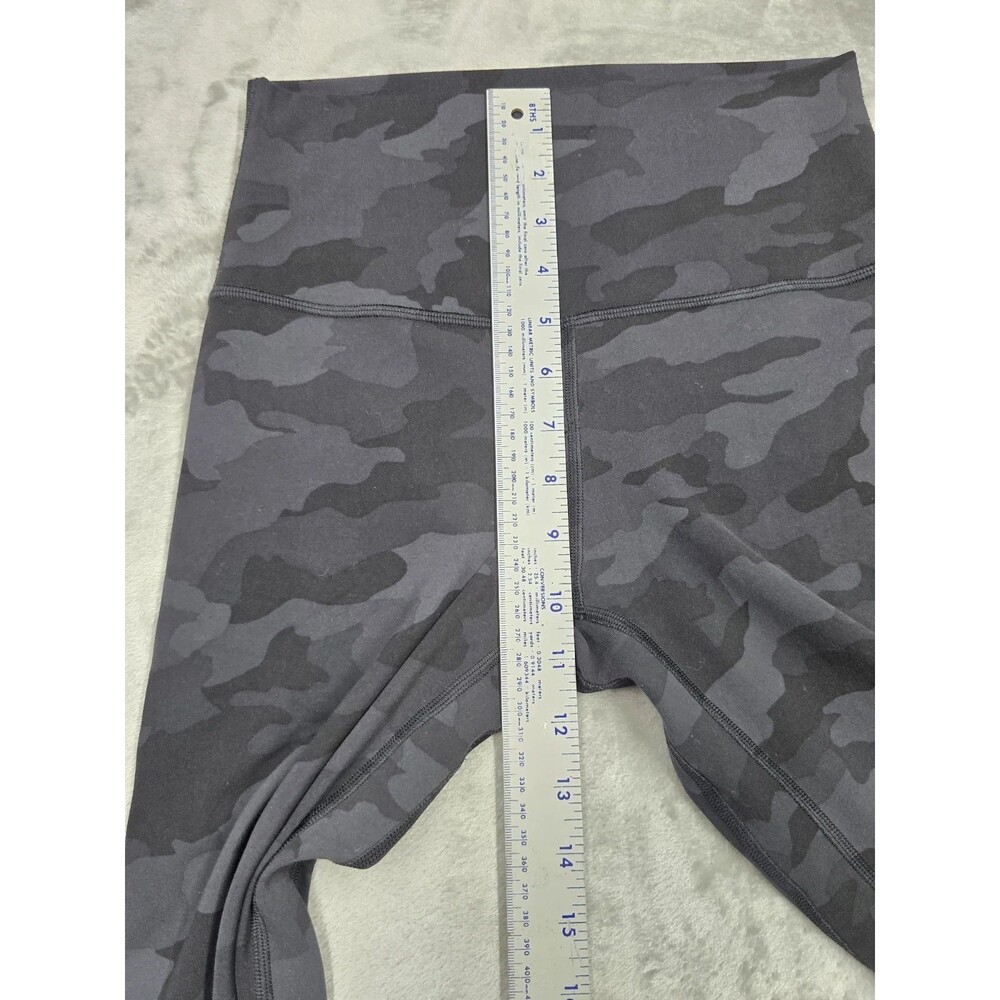 Lululemon Wunder Train High Camo Everlux Size 6 Leggings Workout - Picture 6 of 7
